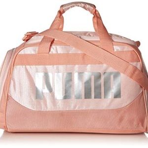 NWT✨ PUMA Women's Evercat Candidate Duffel Gym Bag Pastel Pink